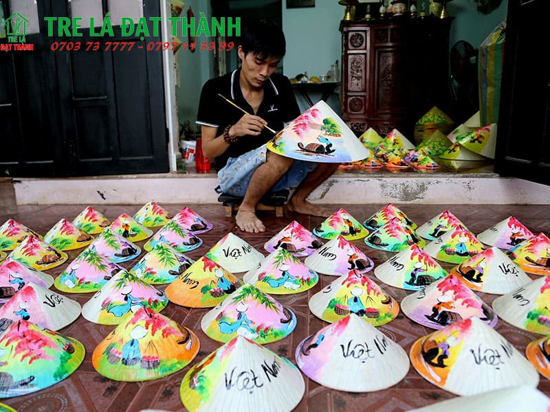 Nón Lá Hoạ Tiết